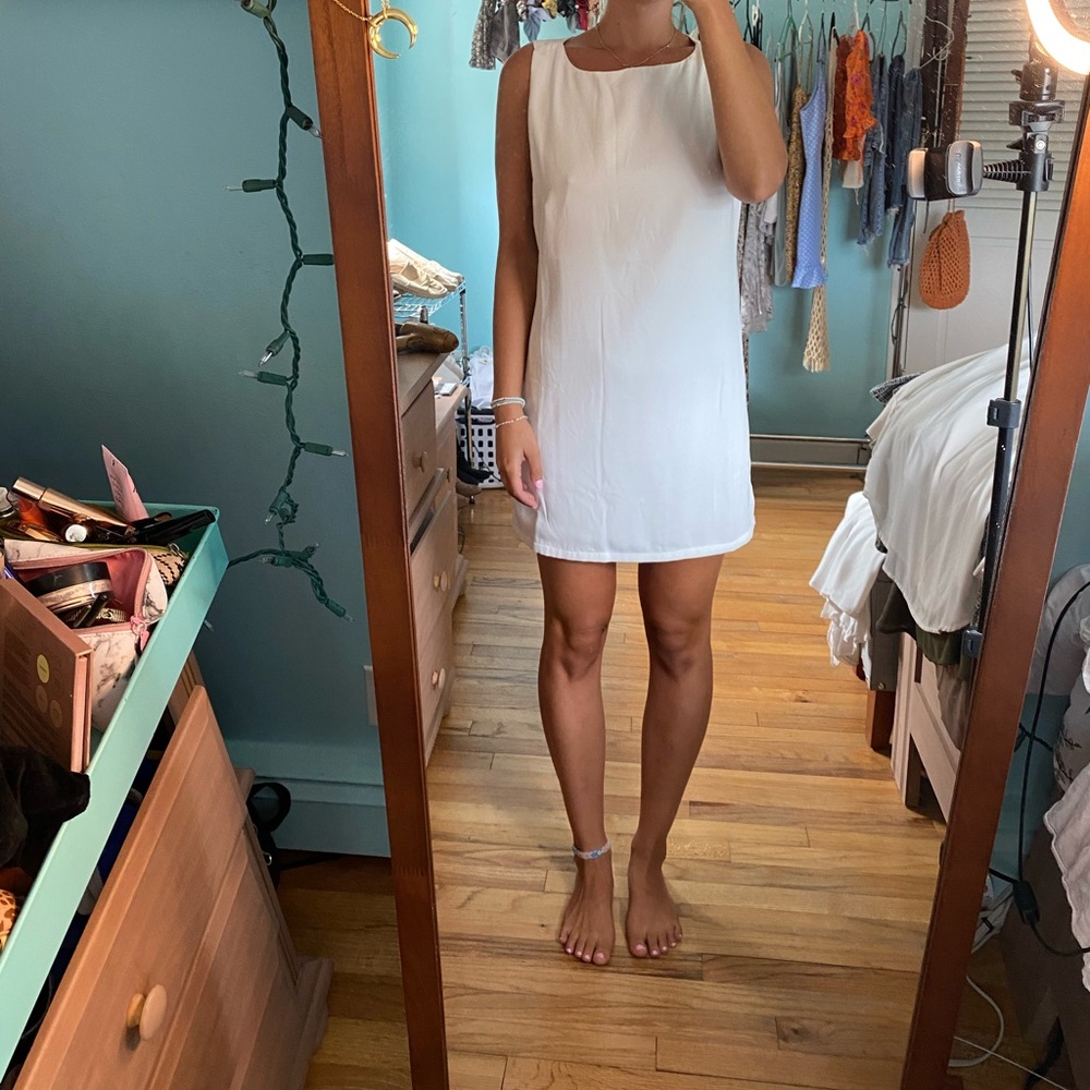SABO SKIRT LITTLE WHITE DRESS